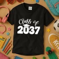 Class Of 2037 Grow With Me Kids T-Shirt thumb 3