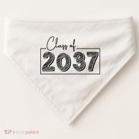 Class Of 2037 Grow With Me USA-Made Doggie Bandana thumb 0