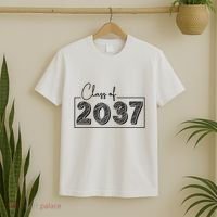 Class Of 2037 Grow With Me T-Shirt thumb 2