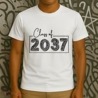 Class Of 2037 Grow With Me T-Shirt thumb 3