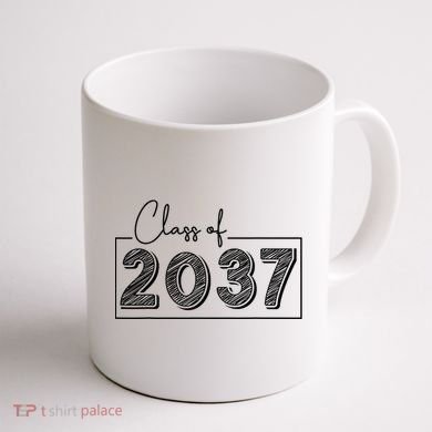 Class Of 2037 Grow With Me Coffee Mug back