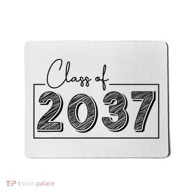 Class Of 2037 Grow With Me Mousepad