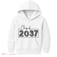 Class Of 2037 Grow With Me Kids Hoodie thumb 0