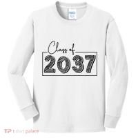 Class Of 2037 Grow With Me Kids Long Sleeve Shirt thumb 0