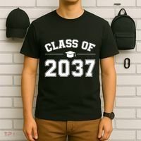 Class Of 2037 Grow With Me T-Shirt thumb 6
