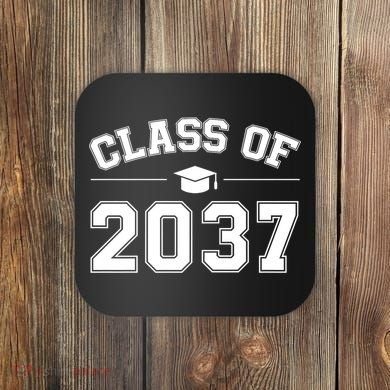 Class Of 2037 Grow With Me Coaster