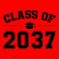Class Of 2037 Grow With Me Santa Hat thumb 1