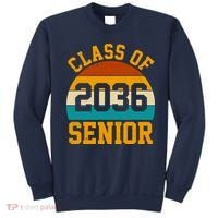 Class Of 2036 Senior Retro Sunset Sweatshirt thumb 0