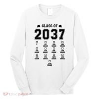 Class Of 2037 Grow With Me Prek To 12th Grade Gift Long Sleeve Shirt thumb 0