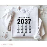 Class Of 2037 Grow With Me Prek To 12th Grade Gift Sweatshirt thumb 2