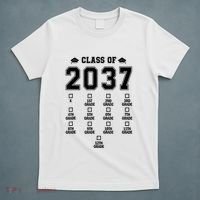 Class Of 2037 Grow With Me Prek To 12th Grade Gift T-Shirt thumb 5