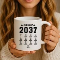 Class Of 2037 Grow With Me Prek To 12th Grade Gift Coffee Mug thumb 3