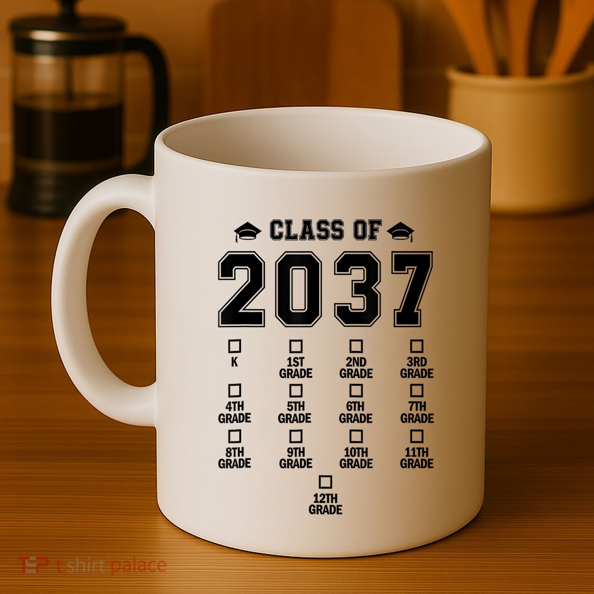 Class Of 2037 Grow With Me Prek To 12th Grade Gift Coffee Mug