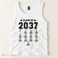 Class Of 2037 Grow With Me Prek To 12th Grade Gift Tank Top thumb 2