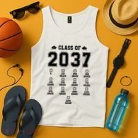 Class Of 2037 Grow With Me Prek To 12th Grade Gift Tank Top thumb 4