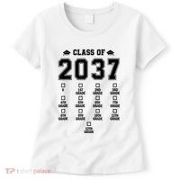 Class Of 2037 Grow With Me Prek To 12th Grade Gift Women's T-Shirt thumb 0