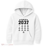 Class Of 2037 Grow With Me Prek To 12th Grade Gift Kids Hoodie thumb 0
