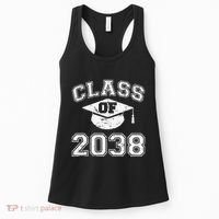Class Of 2038 Grow With Me Graduation First Day Of School Gift Women's Tank Top thumb 0