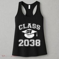 Class Of 2038 Grow With Me Graduation First Day Of School Gift Women's Tank Top thumb 3