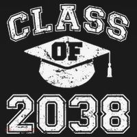 Class Of 2038 Grow With Me Graduation First Day Of School Gift Women's Tank Top thumb 5