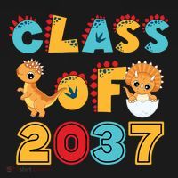 Class Of 2037 Grow With Me Kindergarten Graduation Ornament thumb 1