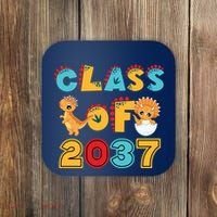 Class Of 2037 Grow With Me Kindergarten Graduation Coaster thumb 0