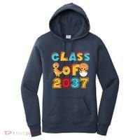Class Of 2037 Grow With Me Kindergarten Graduation Women's Hoodie thumb 0