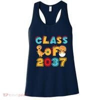 Class Of 2037 Grow With Me Kindergarten Graduation Women's Tank Top thumb 0