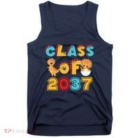 Class Of 2037 Grow With Me Kindergarten Graduation Tank Top thumb 0