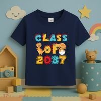 Class Of 2037 Grow With Me Kindergarten Graduation Toddler T-Shirt thumb 3