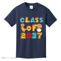 Class Of 2037 Grow With Me Kindergarten Graduation Kids T-Shirt thumb 0
