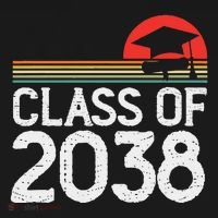 Class Of 2038 Grow With Me Kindergarten To Graduation Apron thumb 3