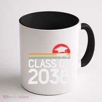 Class Of 2038 Grow With Me Kindergarten To Graduation Coffee Mug thumb 1