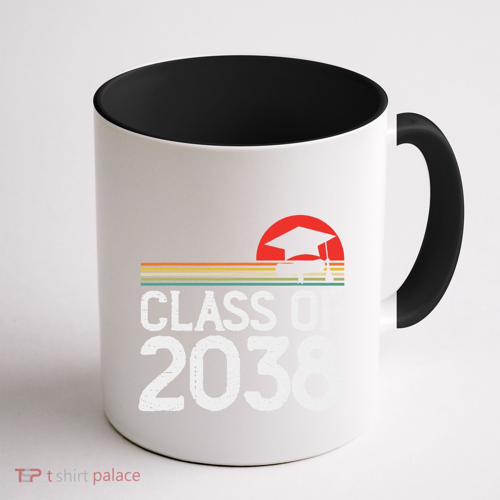 Class Of 2038 Grow With Me Kindergarten To Graduation Coffee Mug