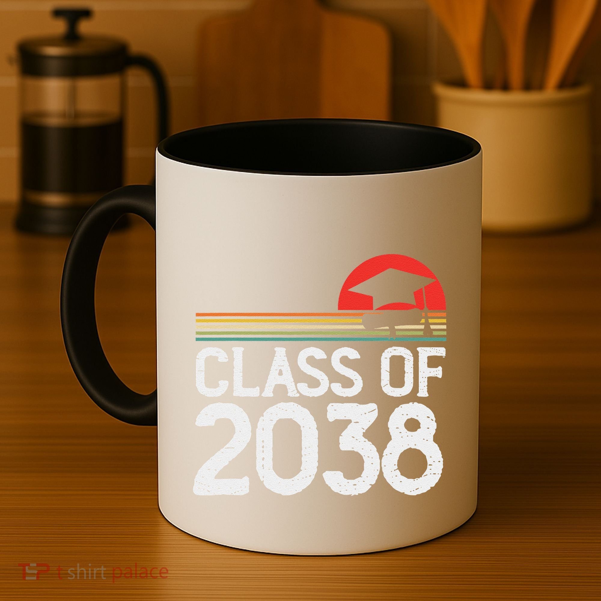 Class Of 2038 Grow With Me Kindergarten To Graduation Coffee Mug