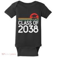 Class Of 2038 Grow With Me Kindergarten To Graduation Baby Bodysuit thumb 0