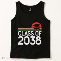 Class Of 2038 Grow With Me Kindergarten To Graduation Tank Top thumb 2