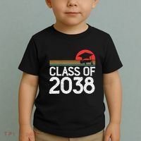 Class Of 2038 Grow With Me Kindergarten To Graduation Toddler T-Shirt thumb 2