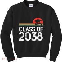 Class Of 2038 Grow With Me Kindergarten To Graduation Kids Sweatshirt thumb 0