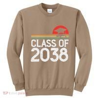 Class Of 2038 Grow With Me Kindergarten To Graduation Sweatshirt thumb 0