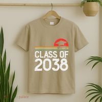 Class Of 2038 Grow With Me Kindergarten To Graduation T-Shirt thumb 2