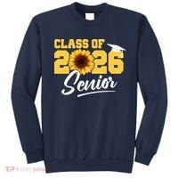 Class Of 2026 Senior Sunflower Last First Day Graduation Sweatshirt thumb 0