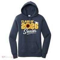 Class Of 2026 Senior Sunflower Last First Day Graduation Women's Hoodie thumb 0