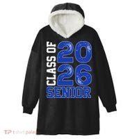 Class Of 2026 Graduation Senior Hooded Wearable Blanket thumb 0