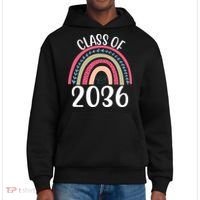 Class Of 2036 Rainbow Graduation District V.I.T. Heavyweight Hoodie thumb 0