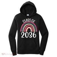 Class Of 2036 Rainbow Graduation Women's Hoodie thumb 0