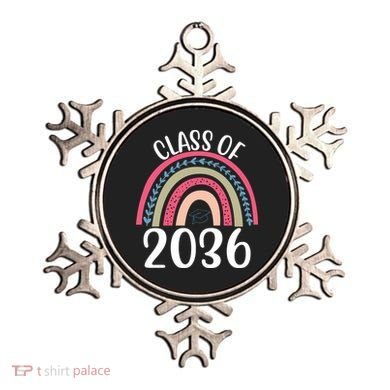 Class Of 2036 Rainbow Graduation Ornament