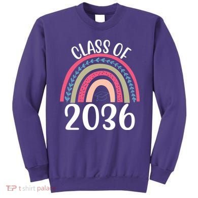 Class Of 2036 Rainbow Graduation Sweatshirt