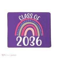Class Of 2036 Rainbow Graduation Mousepad thumb 0