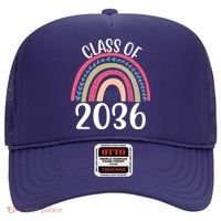 Class Of 2036 Rainbow Graduation Hat thumb 0